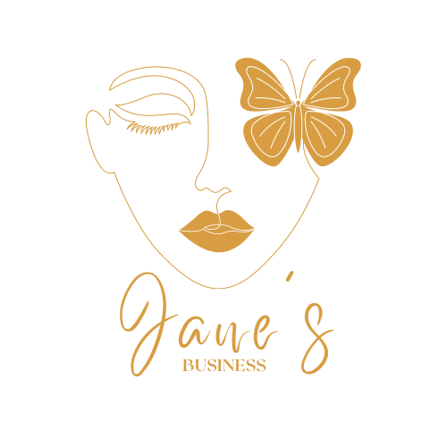 Gold Minimalist Beauty Salon And Spa Logo