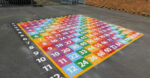 Preformed Thermoplastic Playground Markings 150x78