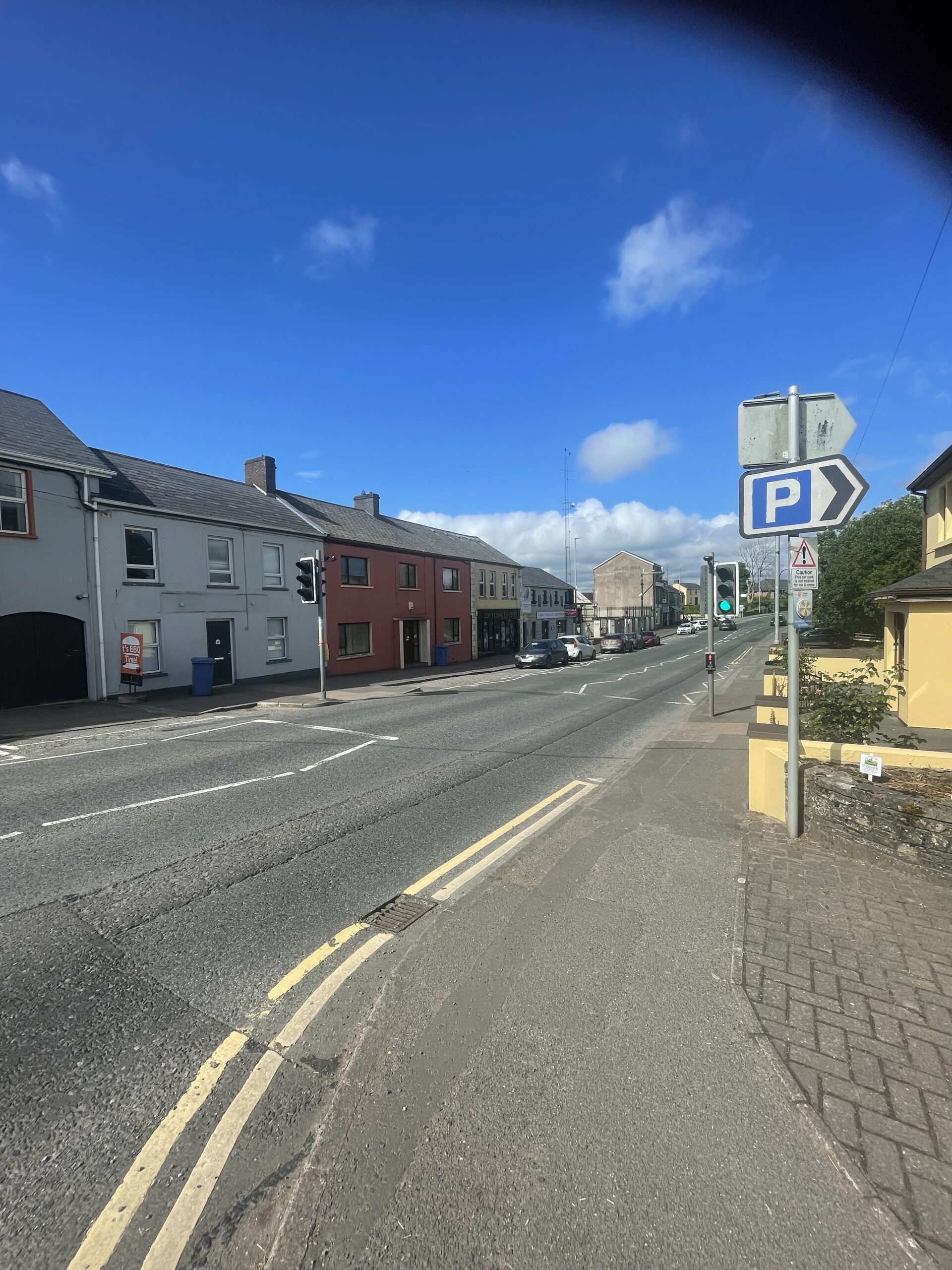 Clogher Free Parking off Main Street